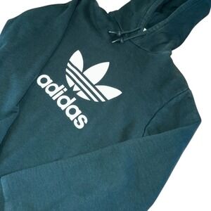 Adidas Men's‎ Trefoil Green Hoodie